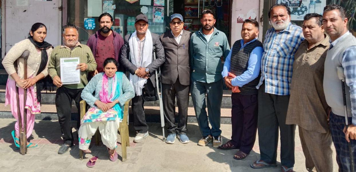 Divyang Vyakti Kalyan Society has made Jaswinder Singh from Garhshankar urban area its president!